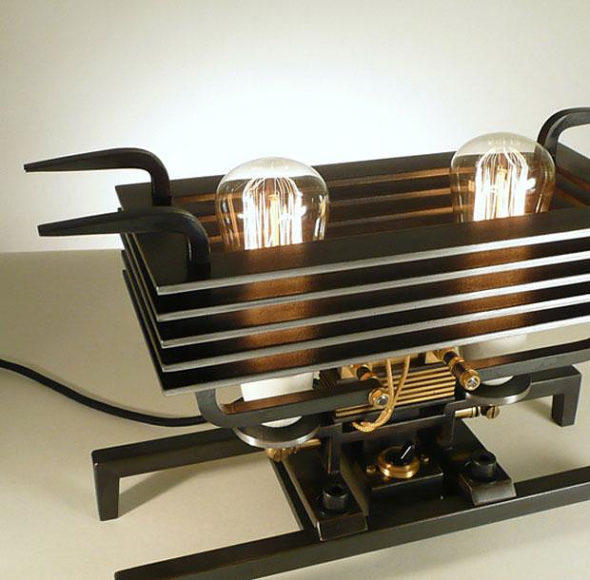 Φωτιστικά Machine Lights του Frank Buchwald.