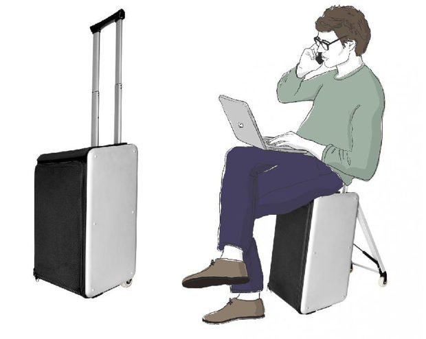 suitcase chair