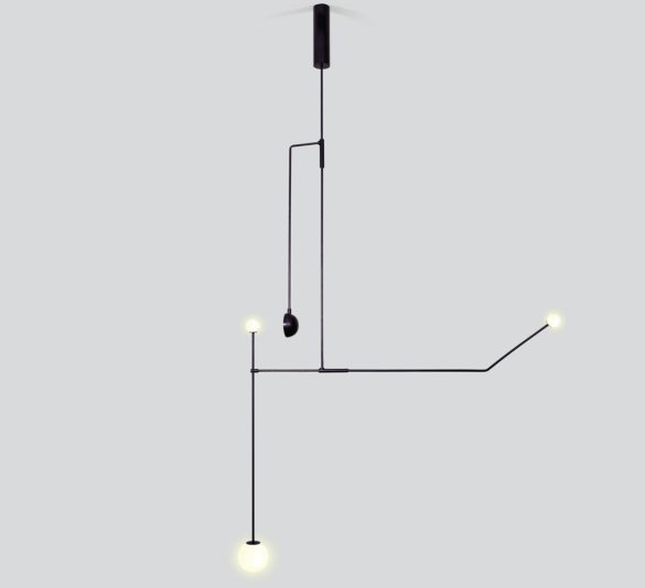 Michael Anastassiades Mobile Chandeliers & Kinetic Lights.
