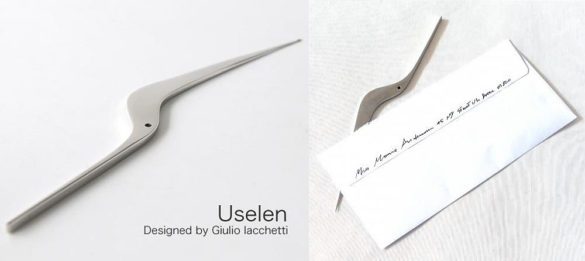 Alessi Uselen Letter Opener by Giulio Iacchetti