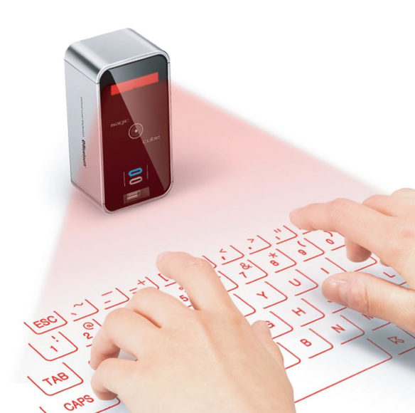 Celluon Magic Cube: Πληκτρολόγιο για tablet με δέσμη Laser.