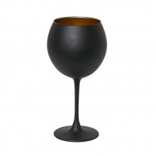 Ποτήρια Κόκκινου Κρασιού Maya Black Gold 655 ml (Σετ των 6) - Espiel