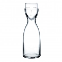 Κρυστάλλινη Καράφα με Ποτήρι Mr. & Mrs. Night Tall (Διάφανο) - Nude Glass