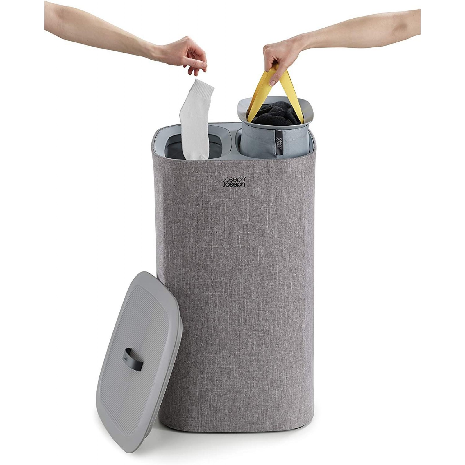 Tota 60L Gray Laundry Separation Basket