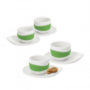 Leaf Espresso Cup & Saucer (Set of 4) - PO: Selected