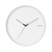 Hue Metal Wall Clock (White) - Karlsson