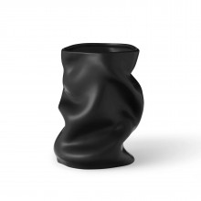 Collapse Vase 20cm (Black) - Menu