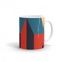 PATTERN 2 Graphic Coffee & Tea Mug - WEEW Smart Design