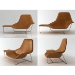 Lama Lounge Chair (Leather) - Zanotta