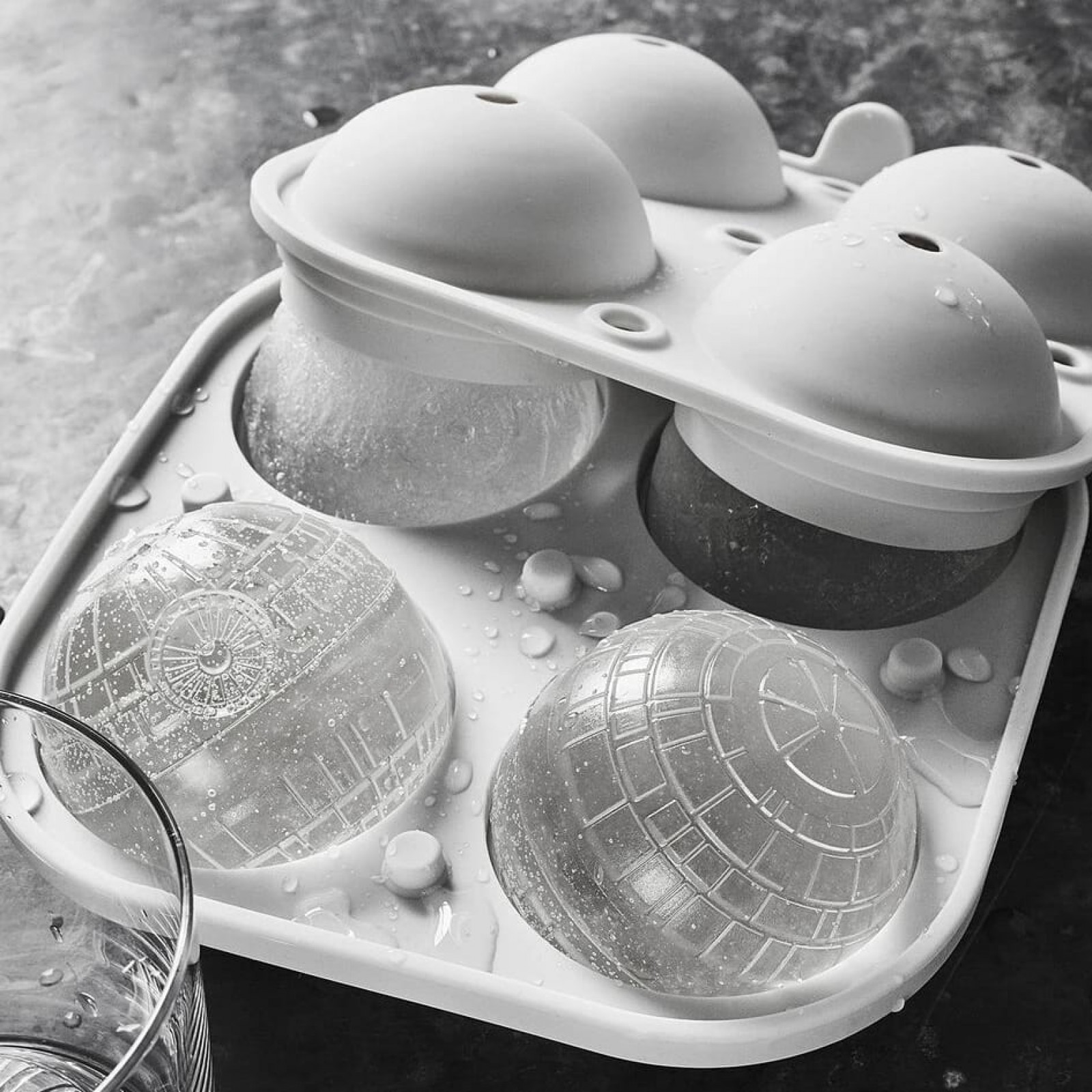 Star Wars Death Star Sphere Ice Molds