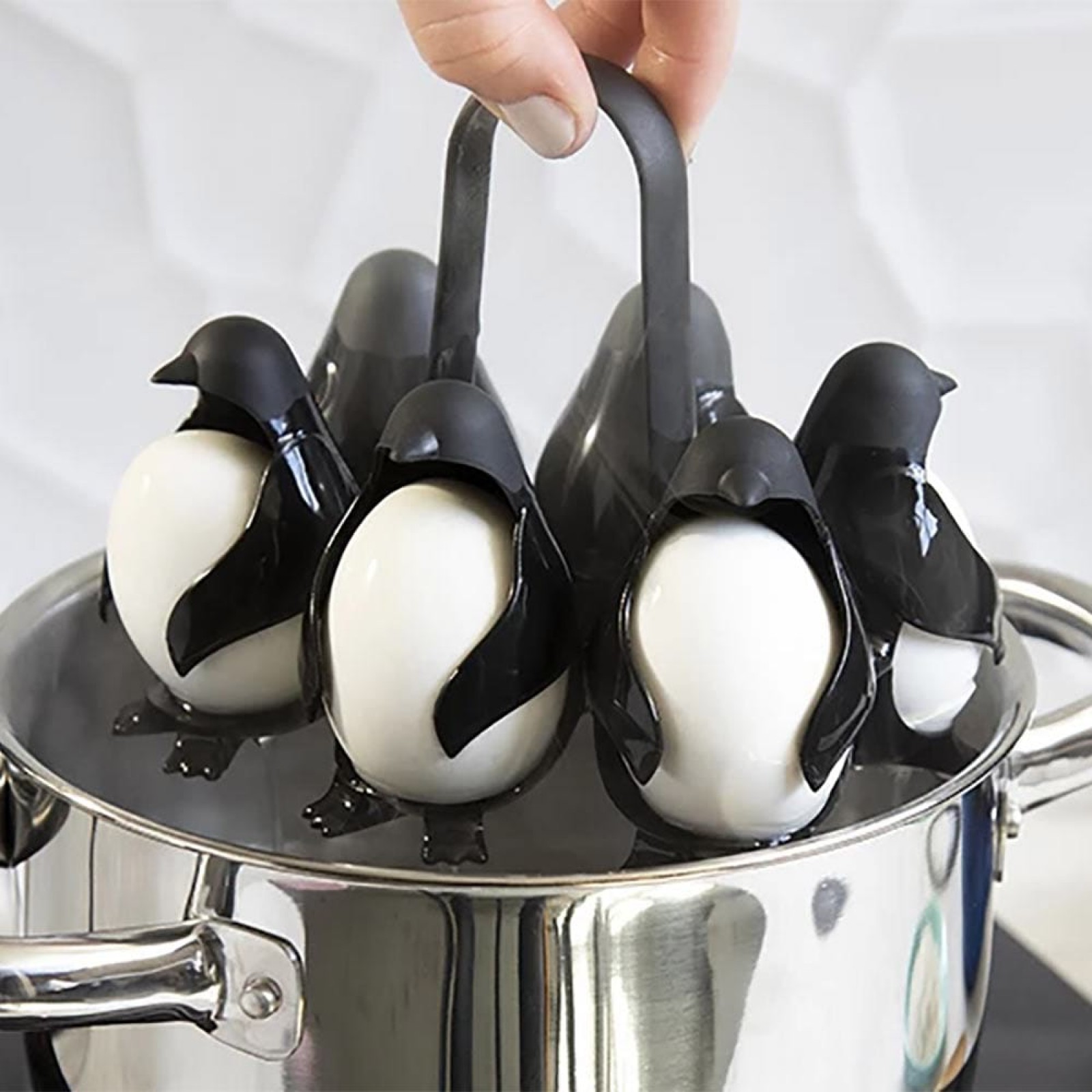 Penguin Multi Egg Cooker Holder - GEEKYGET