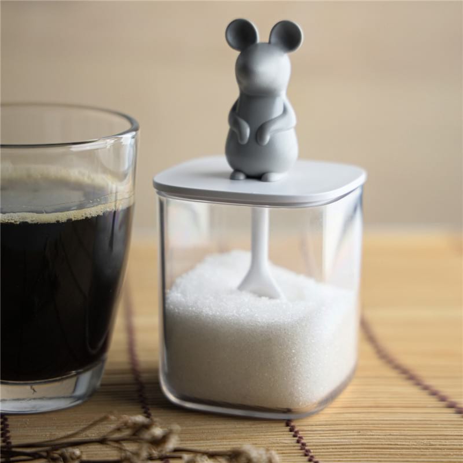 Lucky Mouse Seasoning Container & Spoon – QUALY-living with styles