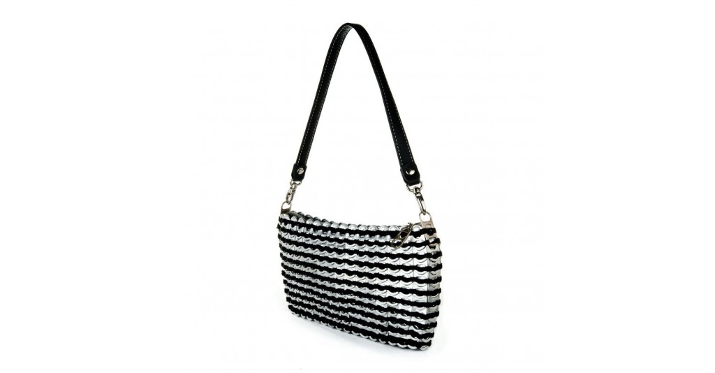 Jamie Handmade Recycled Evening Bag (Black) | Design Is This